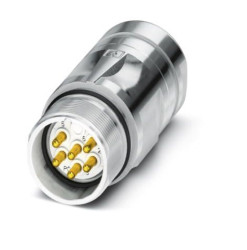 Złącze wielostykowe przemysłowe 6-pinowe M23 Montaż na kablu Wtyczka Phoenix Contact