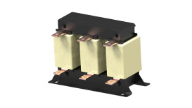Filtr sieciowy 144.34 A Corcom RPQ 3-fazowy 480V ac 50/60 Hz TE Connectivity Szyna zbiorcza Montaż w obudowie
