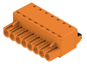 Wtykowy blok zaciskowy 8 -pinowe raster 5.08mm Montaż na kablu Żeński Weidmüller