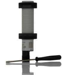 Czujnik zbliżeniowy M18 Pojemnościowy 8 mm RS PRO Wpuszczany 10 → 40 V DC długość 70mm Gwintowany