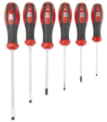 Zestaw wkrętaków, 6 szt. F99-602, RS PRO