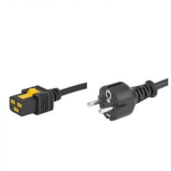 6051.2043 Przewód zasilający V-LOCK 16A 2.0 m EU IEC C19 prosty