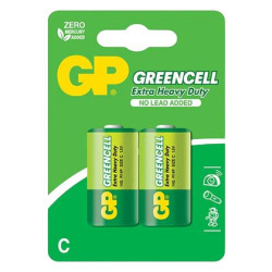 2 x bateria cynkowo-węglowa R14 / C GP GreenCell