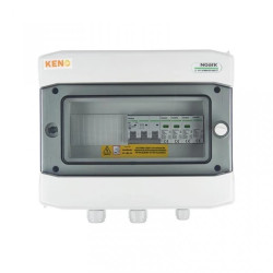 SH-128 AC - Skrzynka przył. AC z ogranicznikiem przepieć typ 1+2, 63A 3-F