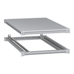 Lower and upper frame, incl. roof, (H x W x D) 110 x 600 x 1000 mm, NSYSFNC610