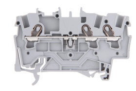 Złączka szynowa 3-przewodowa 1,5mm2 szara 2001-1301 TOPJOBS