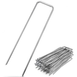 Szpilka metal.galw.U 7cm/15cm-100szt LUZ ATSMGU1715/100L BRADAS