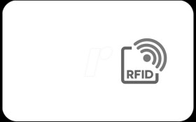 RFID transponder disc on chip card