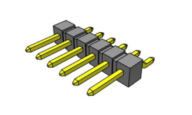 Złącze szpilkowe 6-pinowe raster: 2.54mm -rzędowe Samtec Montaż powierzchniowy 4.0A 475.0 V.