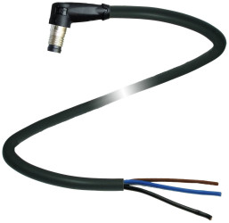 Pepperl+Fuchs 70130070 Złącze konfekcjonowane czujnika/aktuatora 1 m Ilość pinów: 3 1 szt.