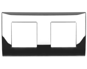 DANTE Ramka podwójna tworzywo galwanizowane CHROM 457082