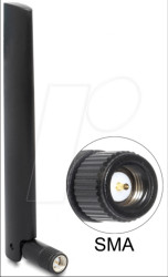 89770 NB-IoT 900 MHz Antenna SMA plug 3 dBi omnidirectional, tilt join