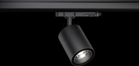 96569 ProRail3 rail spotlight Kratos, 50°, 1050 lm, 9 W, 4000 K, black