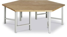 Stół Warsztatowy Grupy RAU 03 400-135B4S.12, (S x W x G) 2700 x 840 x 2340 mm