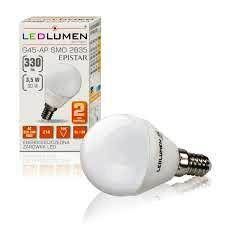 G45-AP E14 6W 230V 8x2835 LED CCD WW ŻARÓWKA