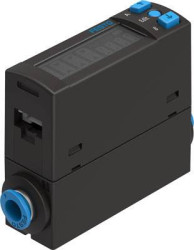 FESTO Czujnik przepływu SFAH-0.5U-Q4S-PNLK-PNVBA-L1 8058463 Zasilanie (zakres): 22 - 26 V/DC 1 szt.