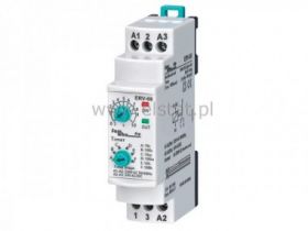 Przekaźnik czasowy, opóźnione załączanie 1s 100h