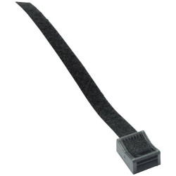 Hebotec 3011-004-180C Hook-and-loop Mount 20x180 mm Black 1 piece