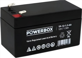 Akumulator VRLA AGM 12V 1,3Ah (żywotność 6-9lat) TP-12-1.3-AA