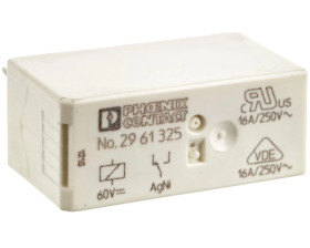 Przekaźnik miniaturowy do dużych prądów ciągłych 1P 16A AgNi 60V DC REL-MR- 60DC/21HC 2961325 /10szt./