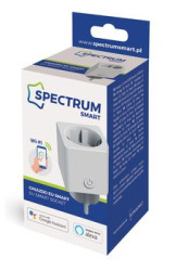 Inteligentne gniazdko WIFI z miernikiem poboru mocy Spectrum WOJ05417