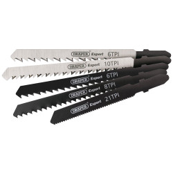 Draper Expert 81734 Assorted Jigsaw Blade Set (5 Piece)
