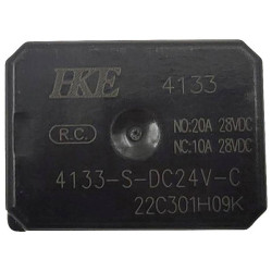 HKE 4133-S-DC24V-C Automotive Relay 24V 20A 1 Change-Over Spade