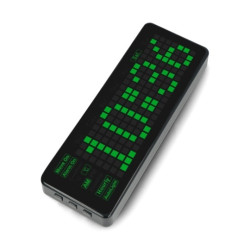 Pico-Clock-Green - moduł z cyfrowym zegarem elektronicznym LED - nakładka do Raspberry Pi Pico - Waveshare 19695