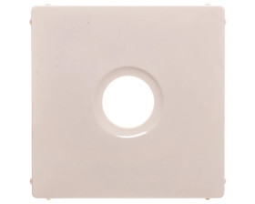 VALENA LIFE Plakietka gniazda antenowego kremowy 754761