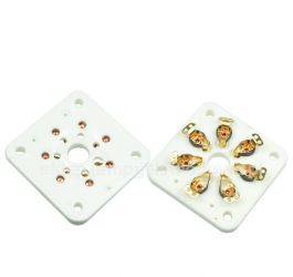 Podstawka lampowa septar GM-70 / GK-71 do chassis - Gold