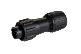 Złącze wielostykowe przemysłowe 2-pinowe Montaż na kablu Wtyczka RS PRO