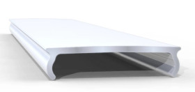 Klosz mleczny z pcv, długość 1000mm