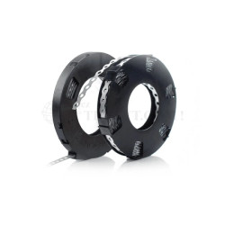 Taśma montażowa stalowa 12mmx0,75mmx10m, perforowana, w pojemniku umożliwiającym odwijanie MB-12075CZ