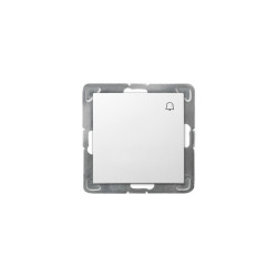 Przycisk dzwonek biały ŁP-6Y/m/00 Impresja Ospel