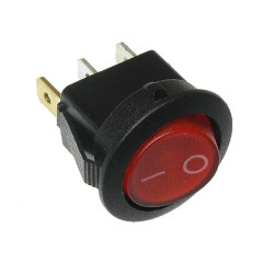 Przełącznik podśw.okr.230V czer. SW01AC