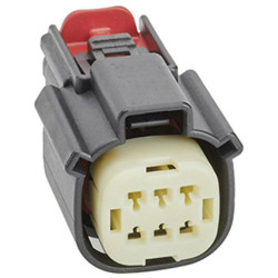 Molex 334720606 Mx150 Mat-sealed Female Connector 6 Circuits Black
