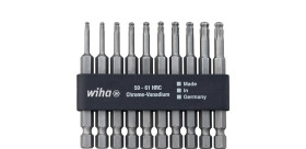 Wiha Zestaw bitów Professional 70 mm glówka kulista TORX 1/4 w listwie 10-cz. 7045BE9570 32804
