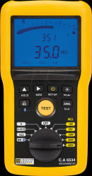 P01140834 C.A 6534 insulation measuring instrument, 10/25/100/250/500 V, u