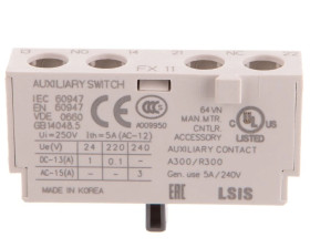 Styki pomocnicze przednie 1z1r MMS-FX 1a1b