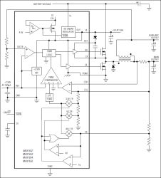 MAX1655 High-Efficiency, PWM, Step-Down DC-DC Converters with Low Output Voltage and Logic-Controlled Low-Noise Mode in QSOP-16