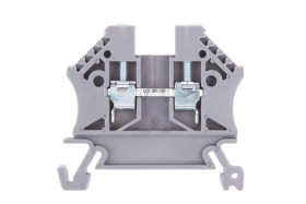 Złączka szynowa 2-przewodowa 2,5mm2 szara EURO 43408