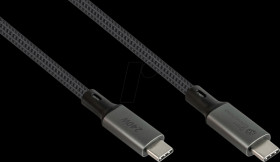 2404-TK010A USB 4.0 cable, 40 Gbit/s, 240 W, 8K 60Hz, 1.0 m
