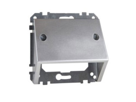 MERTEN Płytka czołowa System M wypustu kablowego aluminiowy MTN464660 SCHNEIDER ELECTRIC