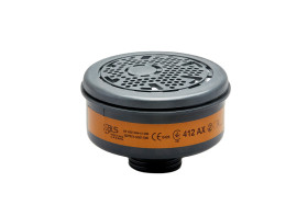 BLS 8011023 Gaz, opary Filtr, do uzytku z: Maski pełnotwarzowe, półmaski