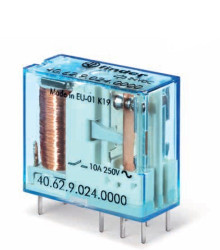 40.62.9.012.0000 Przekaźnik miniaturowy serii 40: 2 P; 10 A; cewka 12 V DC