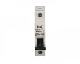Wyłącznik nadprądowy 1P C 20A 6kA AC KMB6-C20/1 VDE 23146