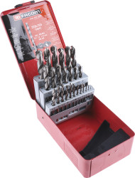 Zestaw wierteł Facom 25 szt. Zestaw gwintowników do gwintów