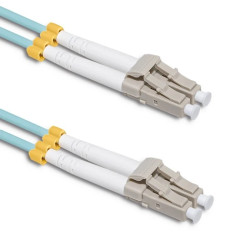 Qoltec Patchcord światłowodowy LC/UPC - LC/UPC Multimode 50/125 OM3 Duplex 2m