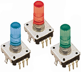 Enkoder mechaniczny obrotowy 24 imp/obr Radełkowany 6,8 mm TE Connectivity THT