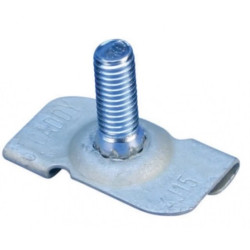 Wieszek z trzpieniem do sufitów kasetonowych T15mm M6 16mm 4J15 178860